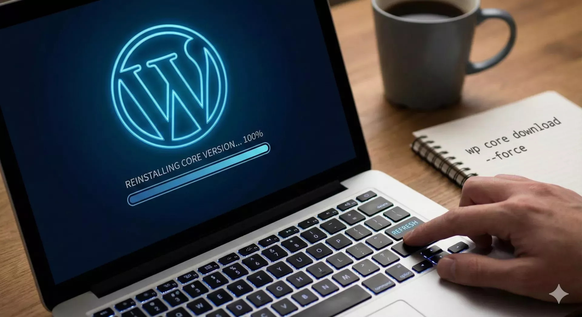 Replacing WordPress Core Files