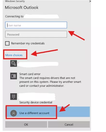 Windows Security Credential Prompt